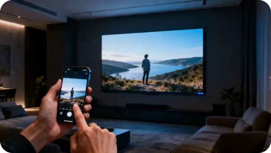 Video & Photo Cast Feature